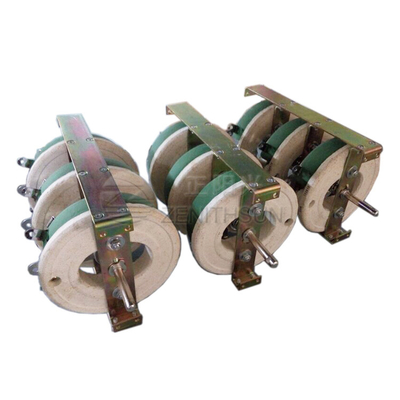 Reostato in ceramica a filo avvolto con rivestimento in cemento da 900 Watt con manopola