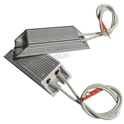 Resistore a filo avvolto in alluminio da 100 W Custodia in metallo per potenza frenante