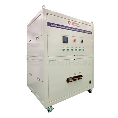 Resistente regolabile di tensione doppia della Banca di carico fittizio di CA 3Phase 180KW 220/440V