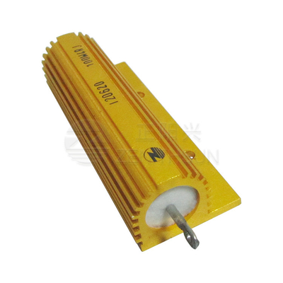 Resistenza di carico LED 100W4R con alloggiamento in alluminio a filo avvolto con montaggio su telaio